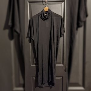 ACNE STUDIOS Women's Louie Tencel Turtleneck Jersey Dress AW17 Size XS Black NWT